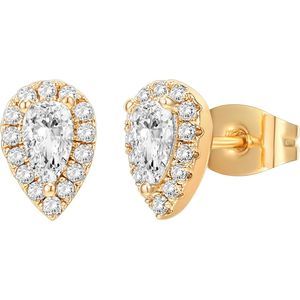 Elevate Your Elegance: 14K Gold-Plated Tear Drop Earrings